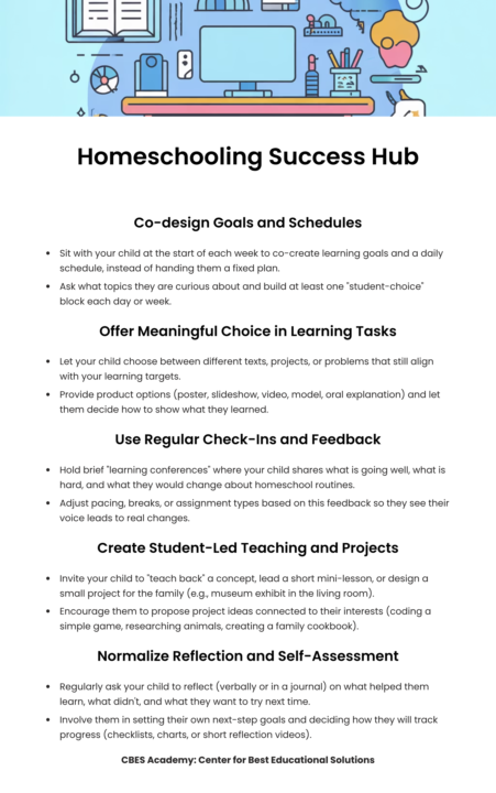 Centering Student Voice at Home