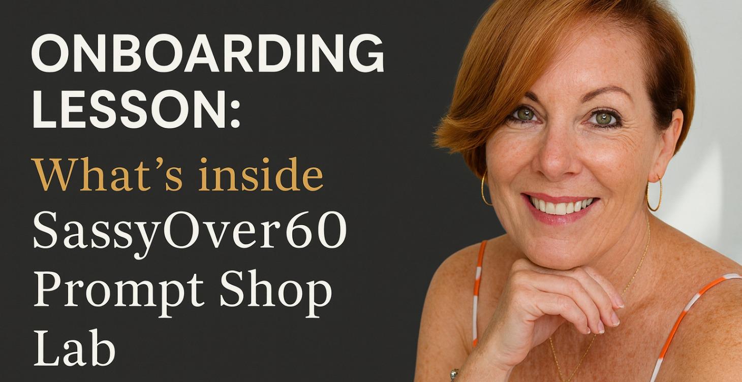 🌟 ONBOARDING LESSON: “What Is a Prompt?”