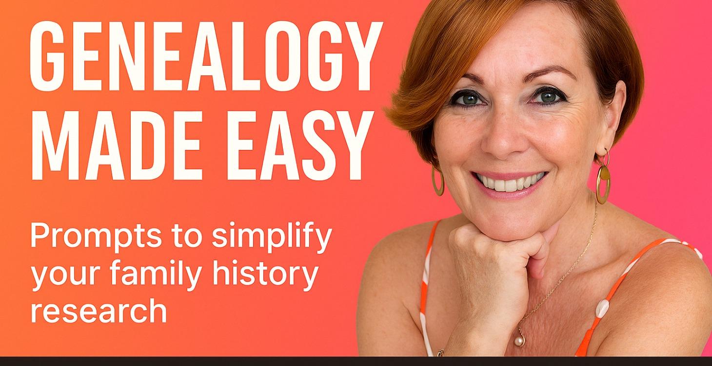 Genealogy Made Easy: AI Prompt Bundle