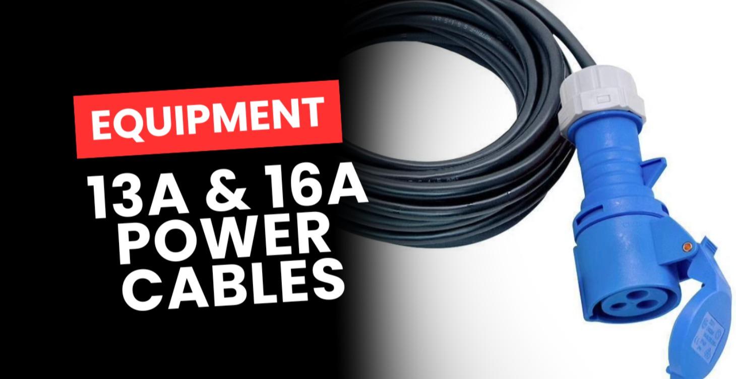 13a and 16a Power Cables