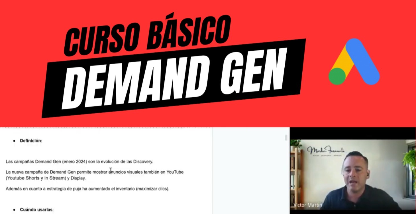 Curso básico campañas Demand Gen