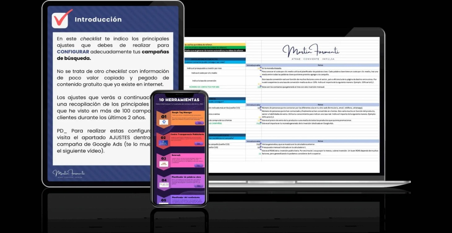 Calculadora para números de prospectos, inversión.