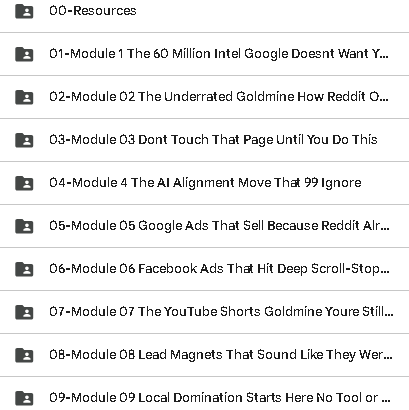(FREE COURSE DOWNLOAD) AI SEO - The Reddit Sniper Method