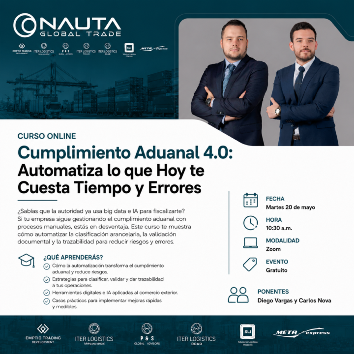 📢 Cumplimiento Aduanal 4.0: Automatiza lo que Hoy te Cuesta Tiempo y Errores 📢