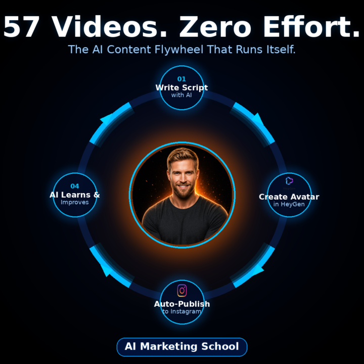 I posted 57 Ai video to Instagram - Here's how....