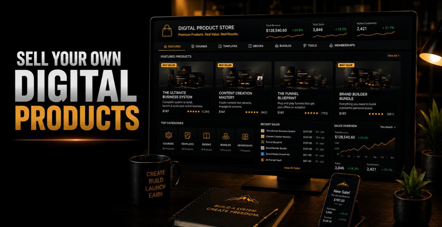 Sell Your Own Digital Products