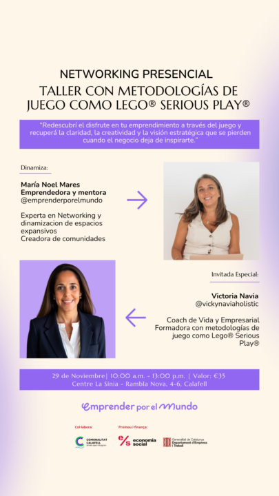 Que bien se siente lo presencial!! Próximo 29/11 en Calafell