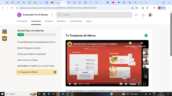 Woow! Hermosa masterclass de Marca Personal 