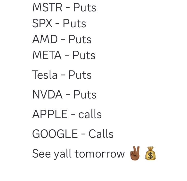 STOCKS WE LOOKING AT AND POSSIBLE TREND!! 