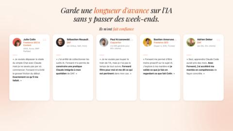 Forward : l'IA pour les pros gallery image