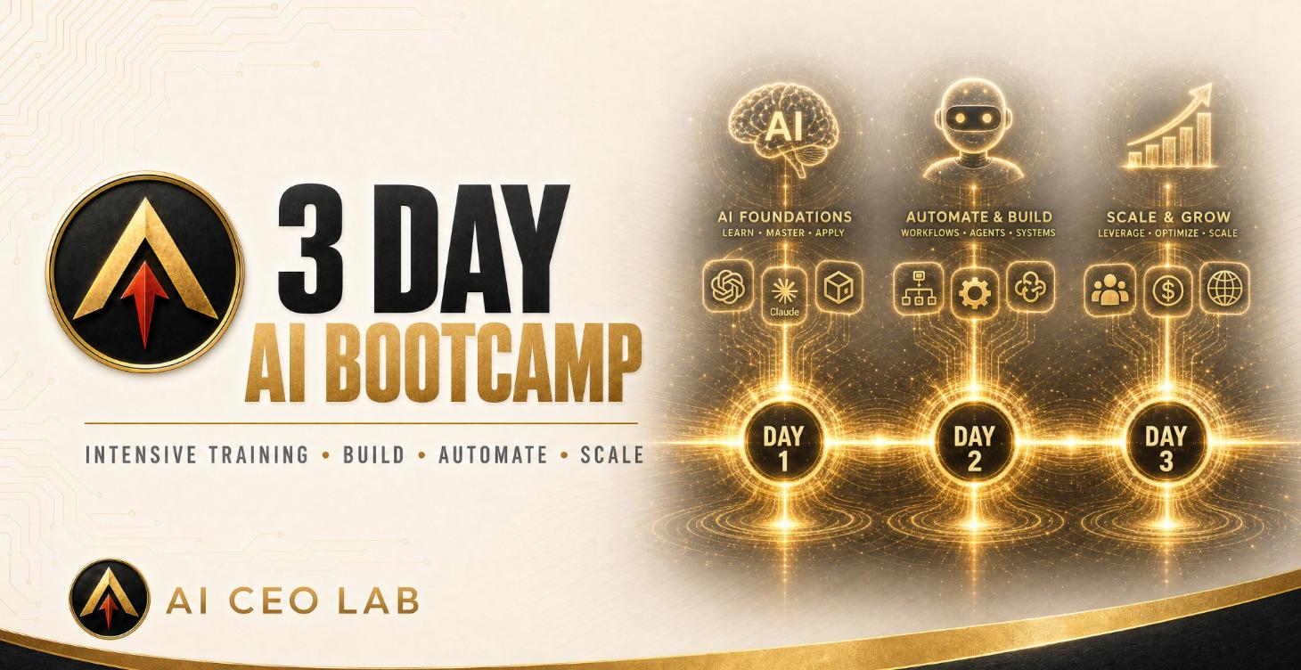 3 Day AI Bootcamp