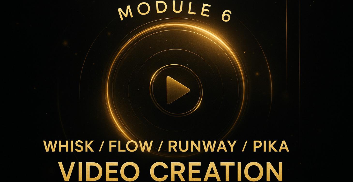 ⭐ MODULE 6 — "Unlocking Soon"Runway / Flow / Pika