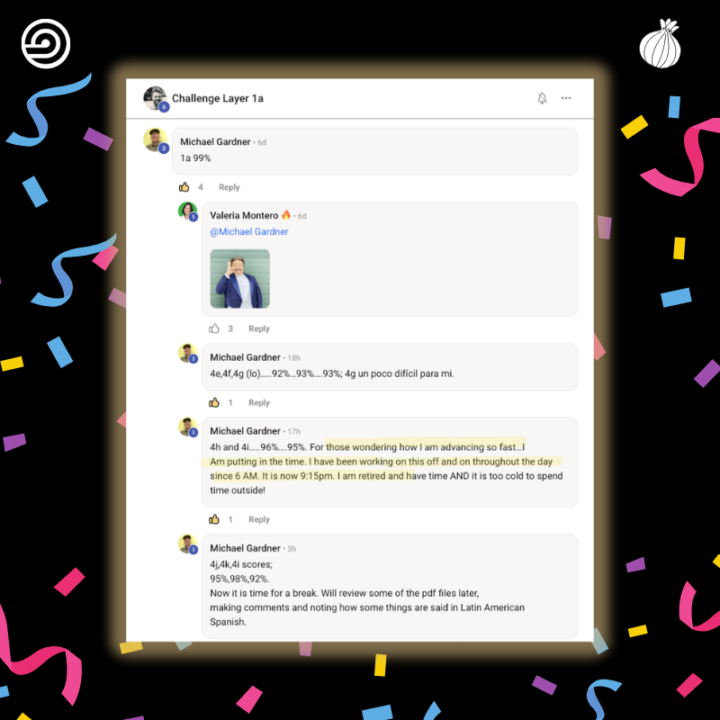 congrats michael & robert! (i see ya'll 👀)