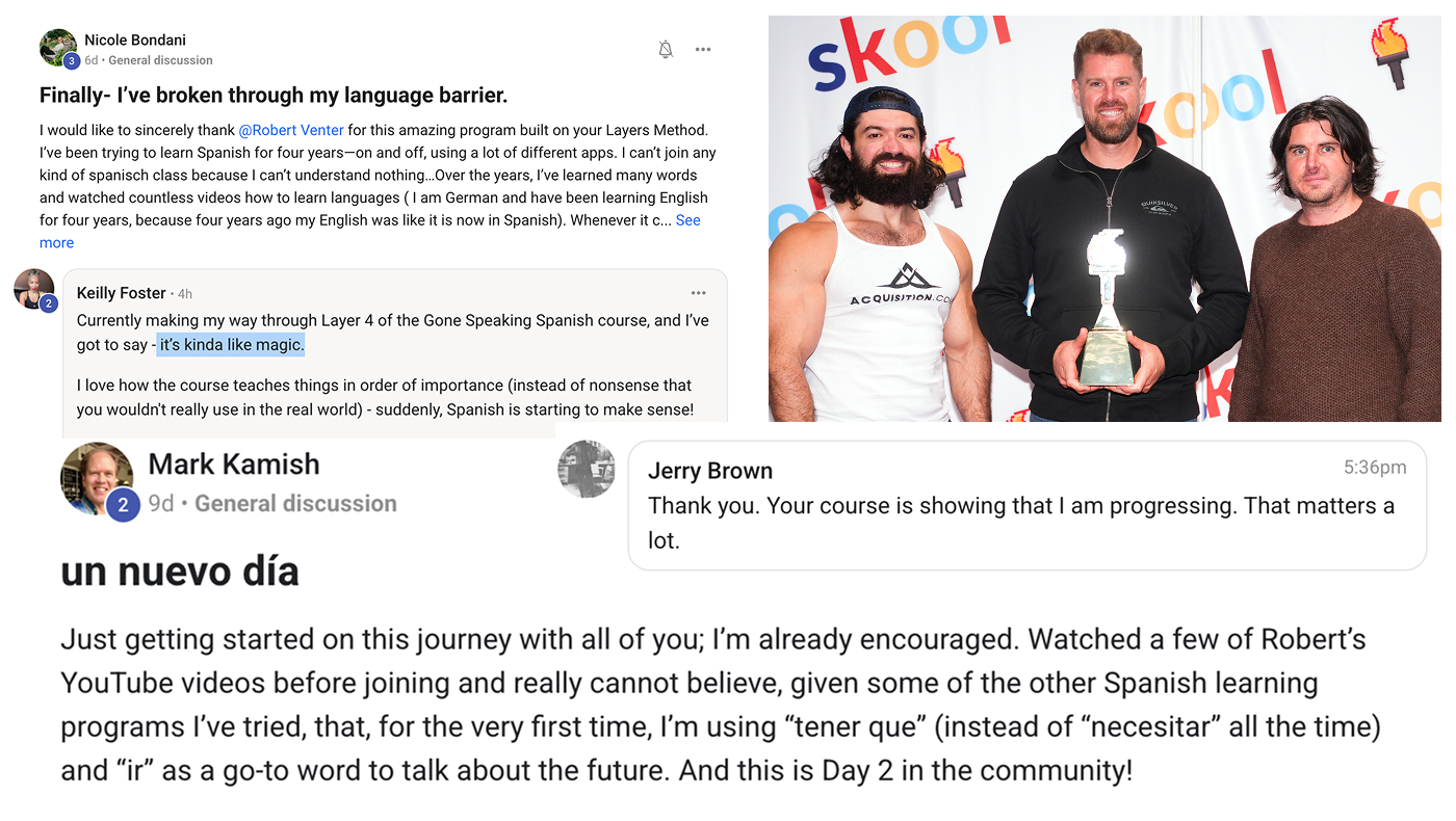 Learn Spanish - Layers Method