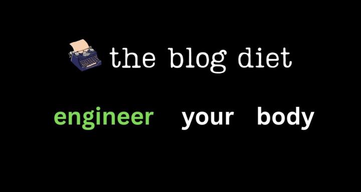 The Blog Diet