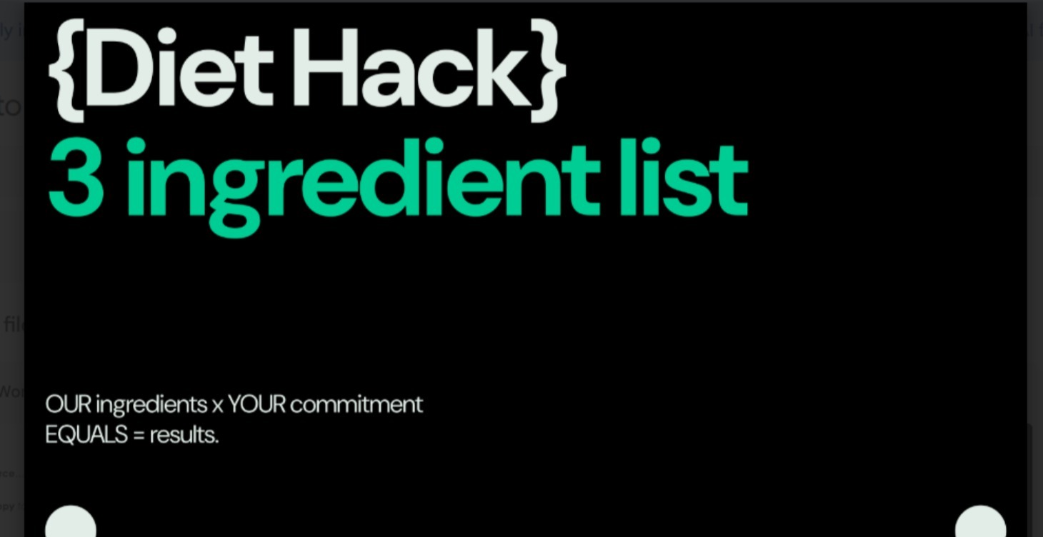 3 ingredient Hack