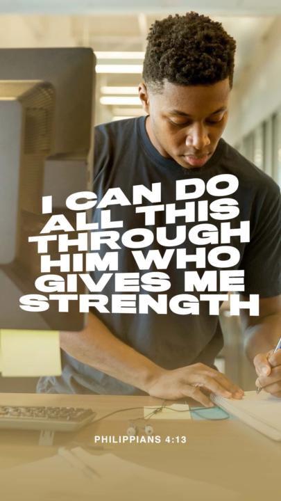Strength To Do All Things! 