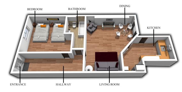 Free floor plans for group members.
