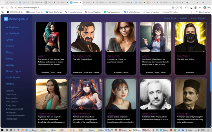 🤖👪 Multiple Chat Persona Site