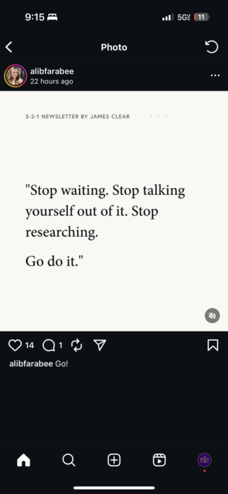 Stop waiting