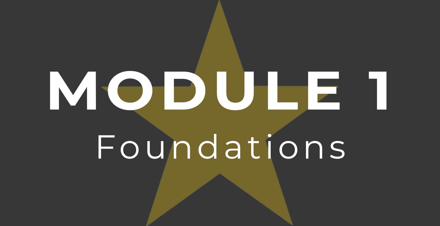 Module 1 - Foundations