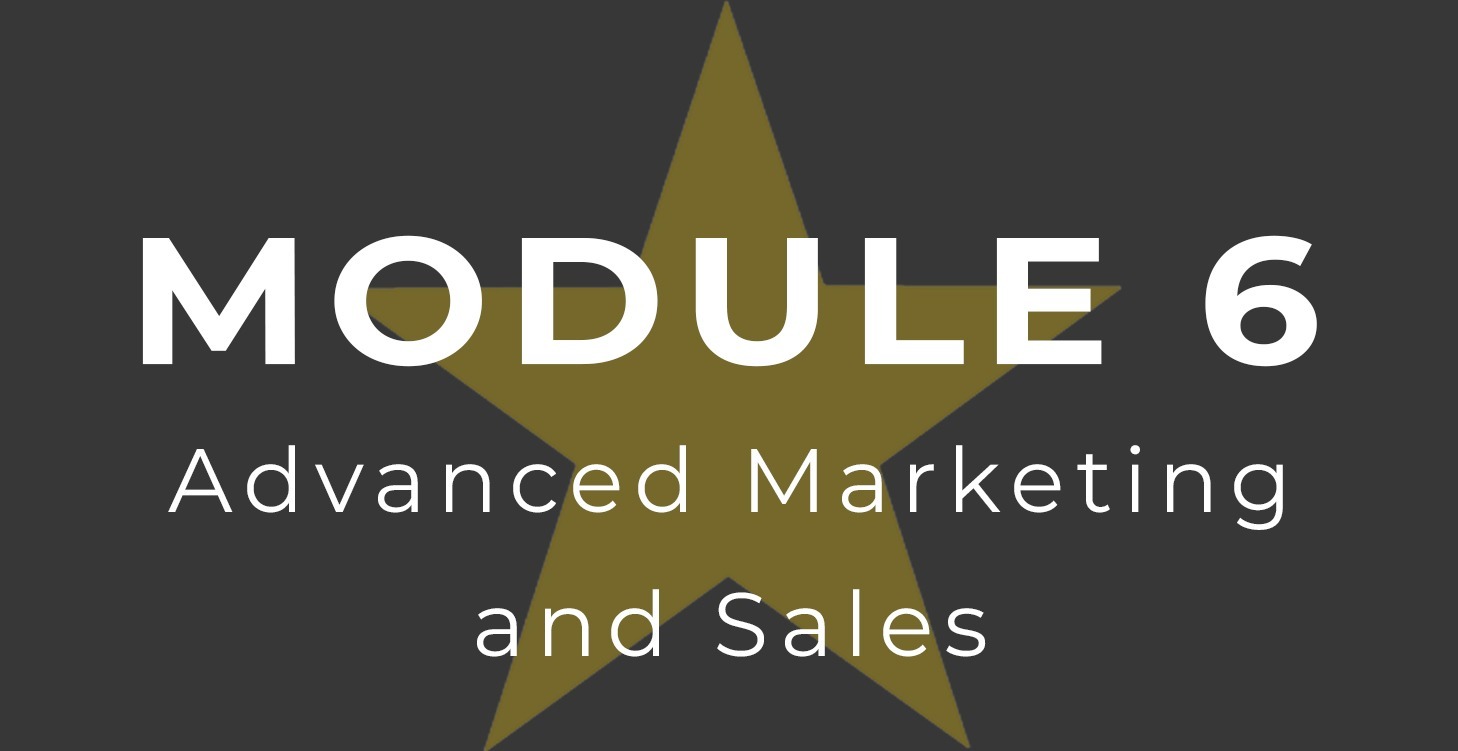 Module 6 - Advanced Marketing and Sales