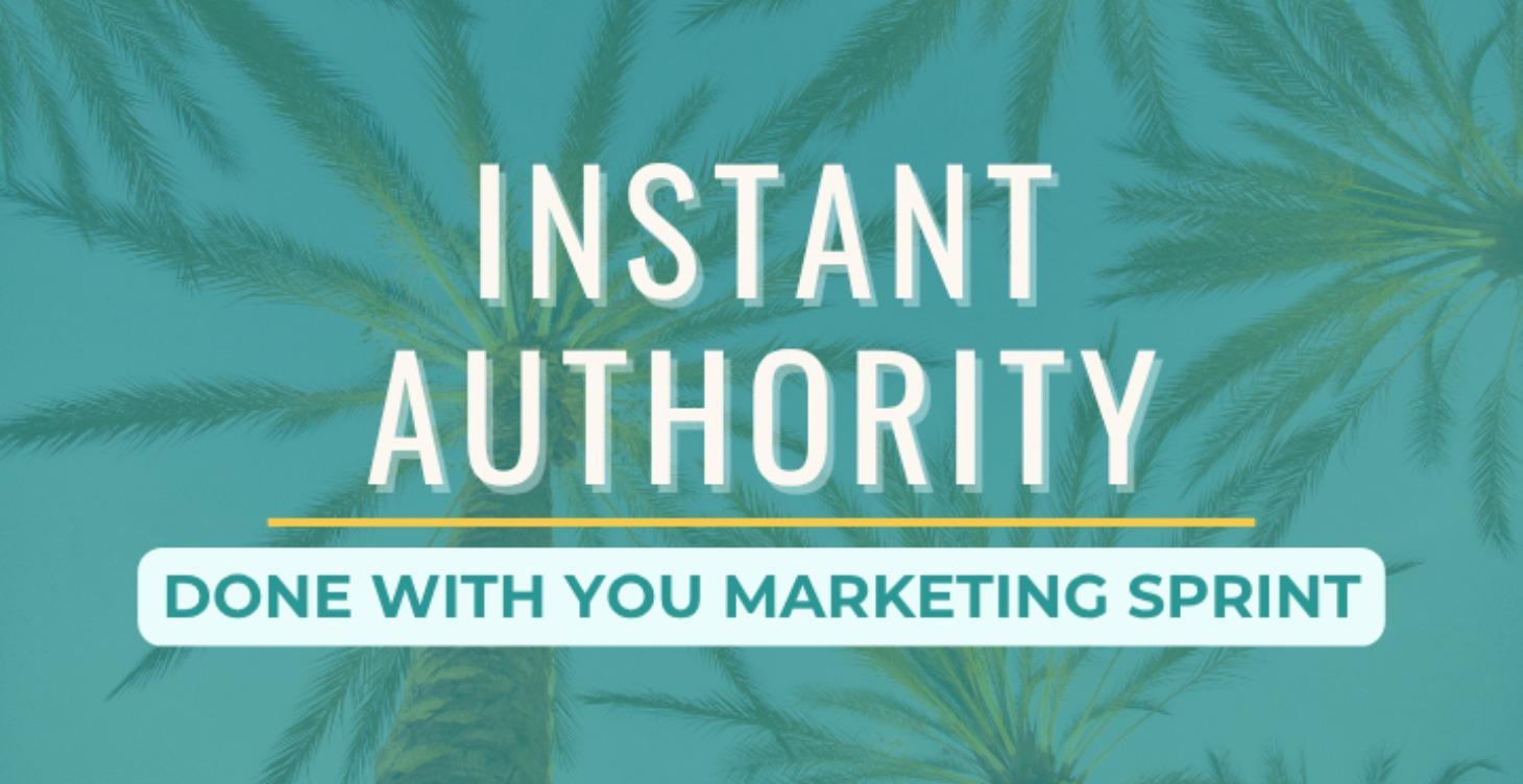 DWY Instant Authority  Sprint