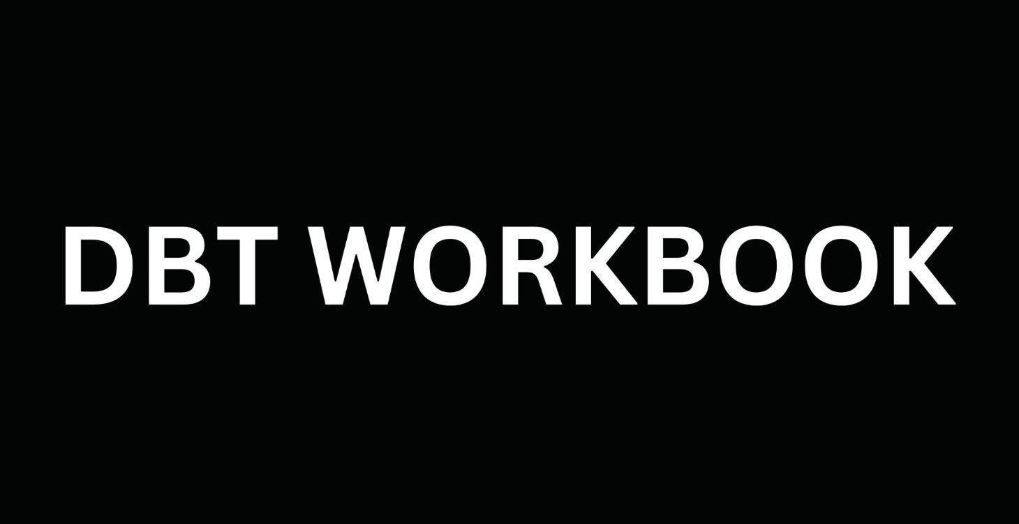 DBT WorkBook PDF