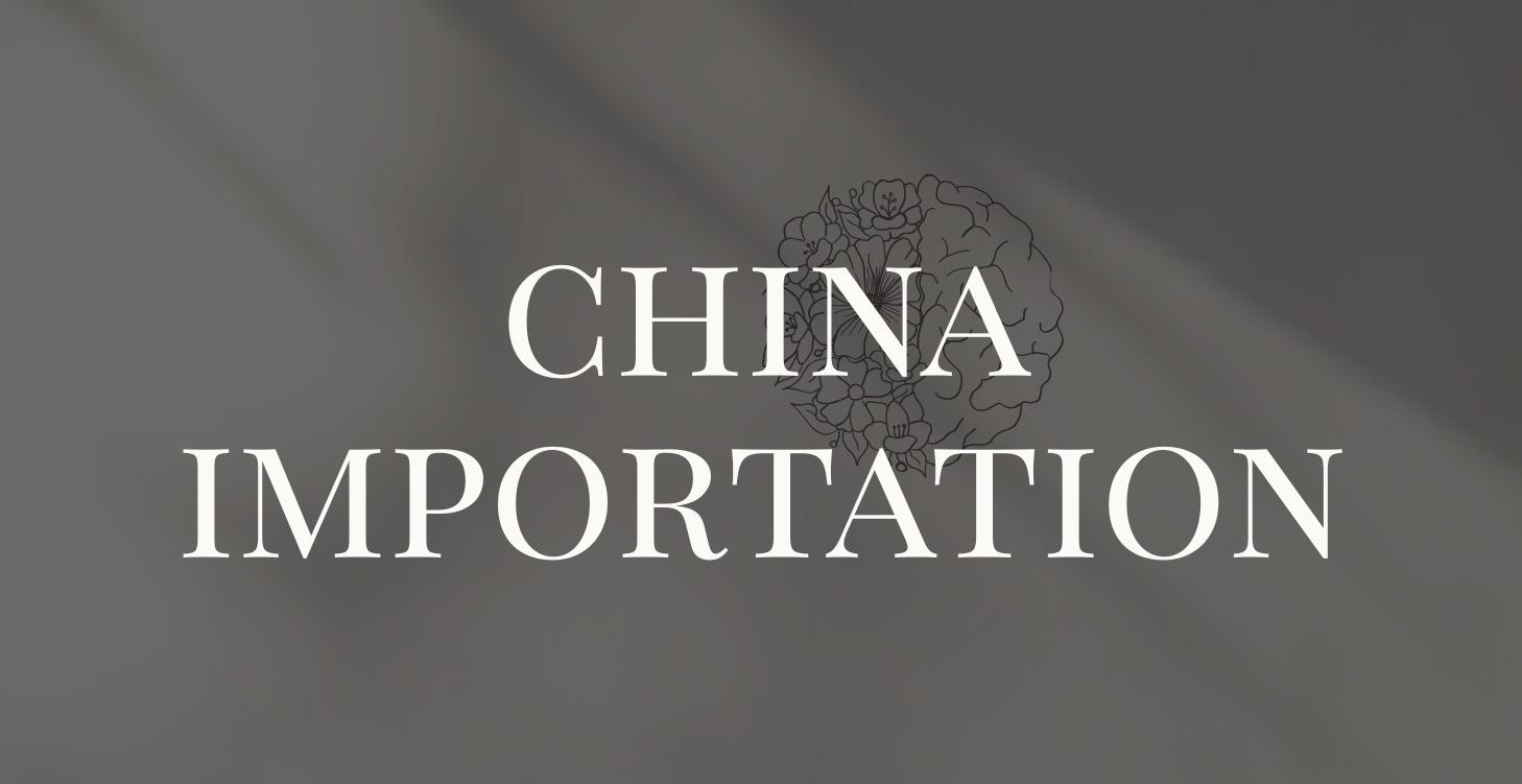 China Importation Blueprint