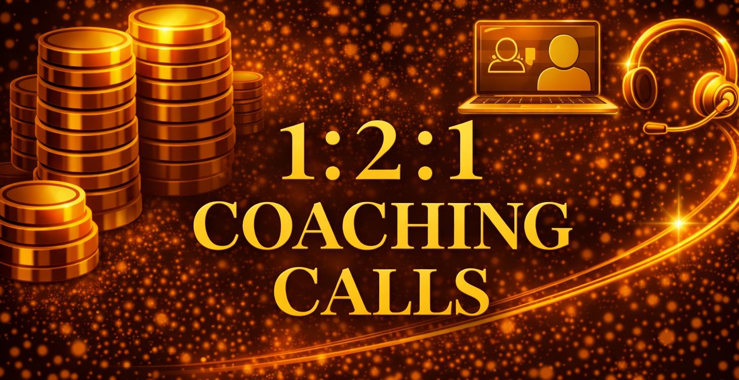 Bonus 1:2:1 Coaching