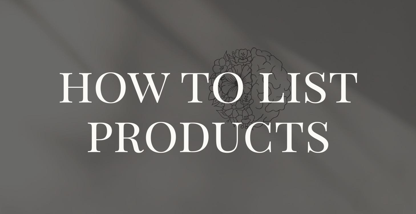 How to products on amazon the right way
