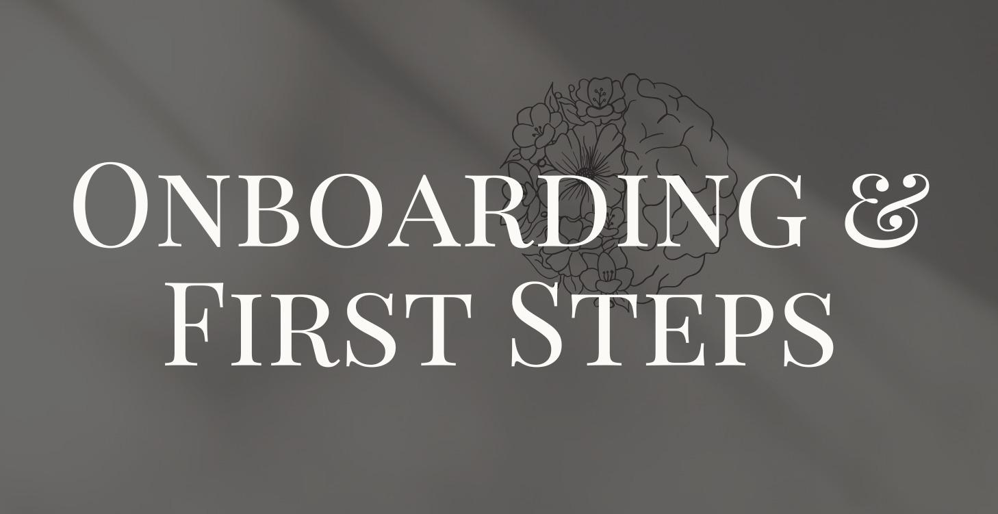 Onboarding & First Steps