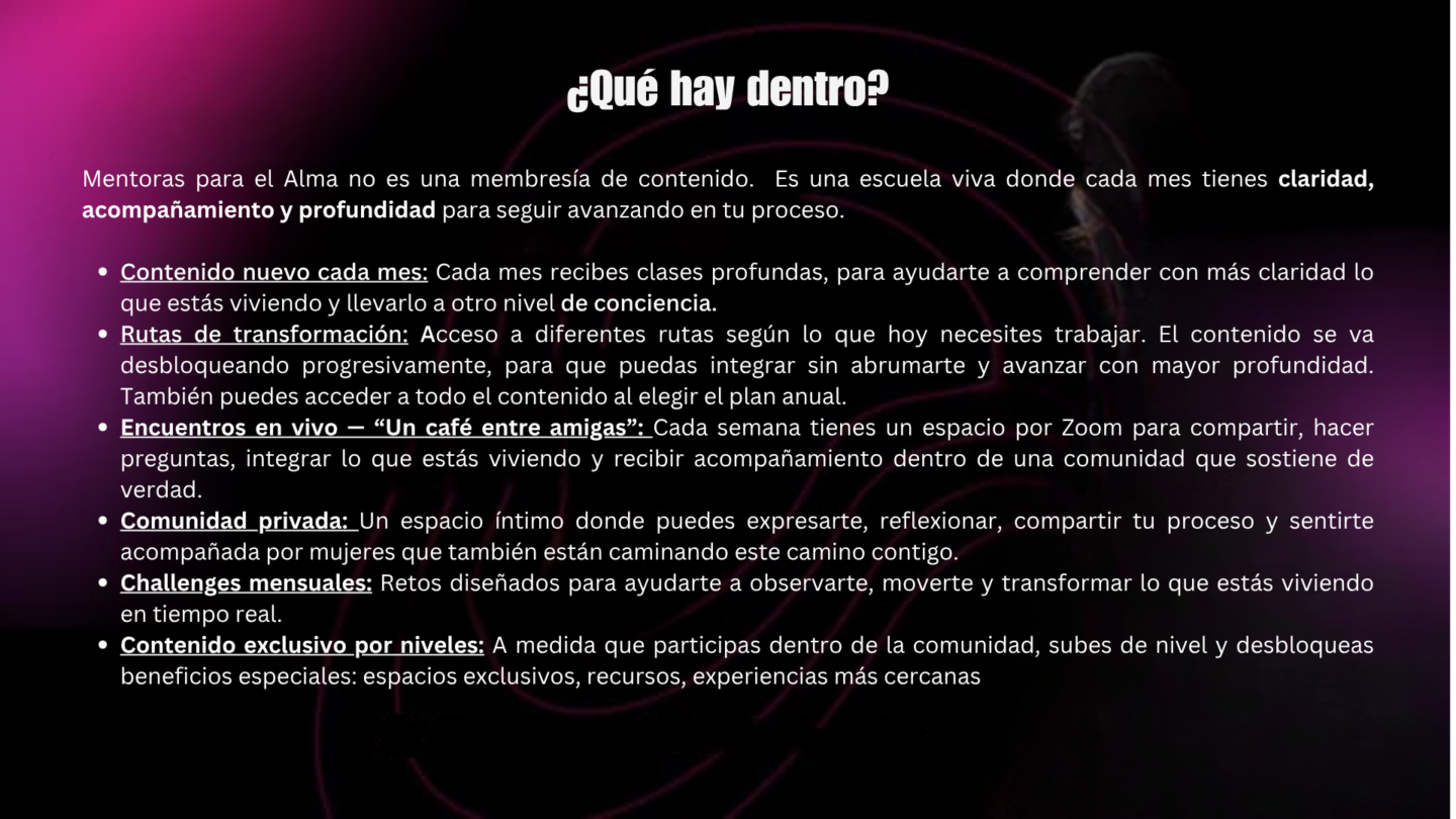 Escuela Mentoras para el Alma