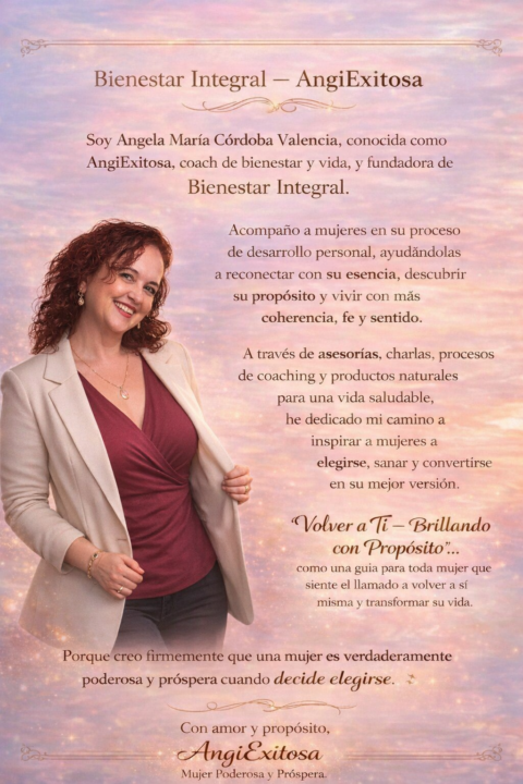 Hola 🙋 soy Angie de Medellín, Colombia 