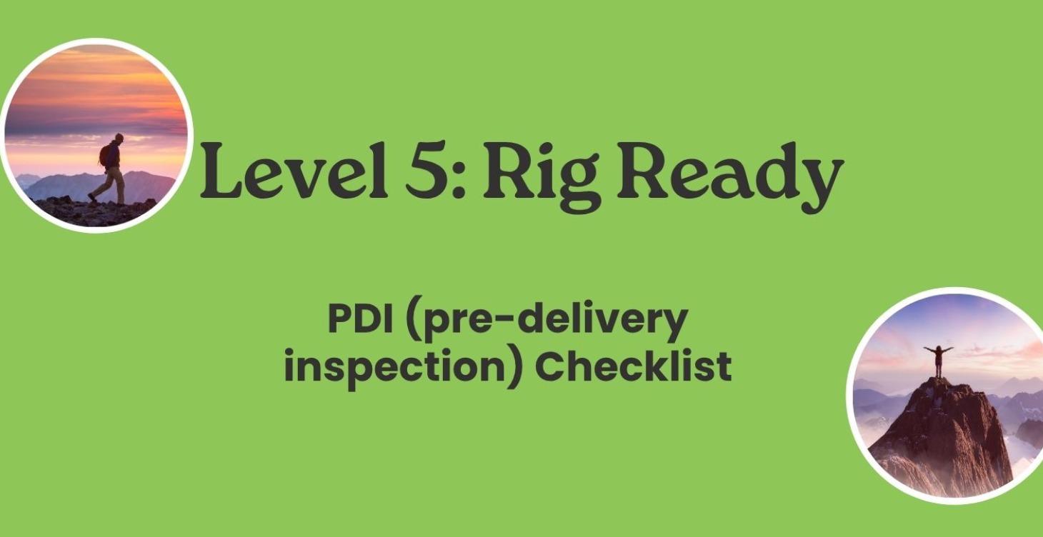 Level 5 — Rig Ready