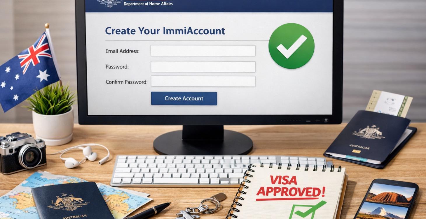 Creating IMMI account