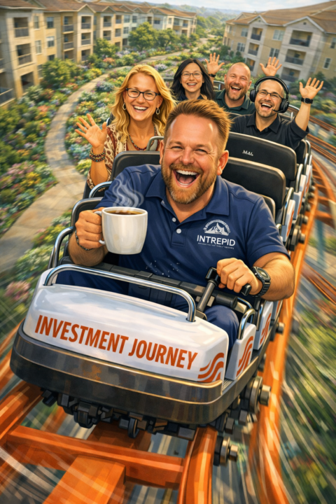 Coffee on a roller coaster