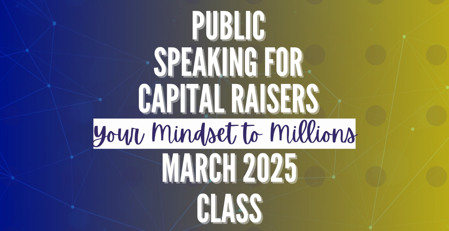 3.25 Public Speaking for Investor Relations