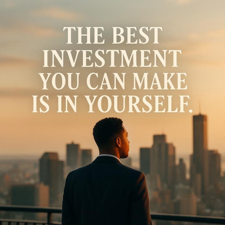 "Bet on YOU — ROI for Life." 