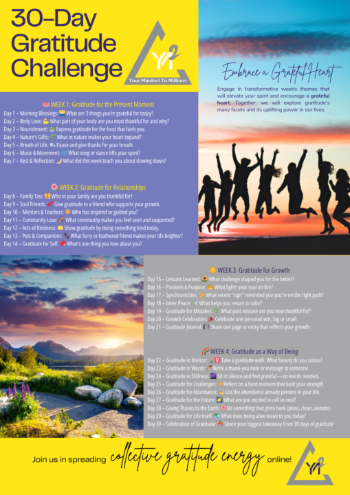 30 DAY GRATITUDE CHALLENGE