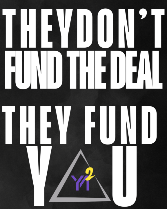 People invest in people, then the asset. Are you an asset?