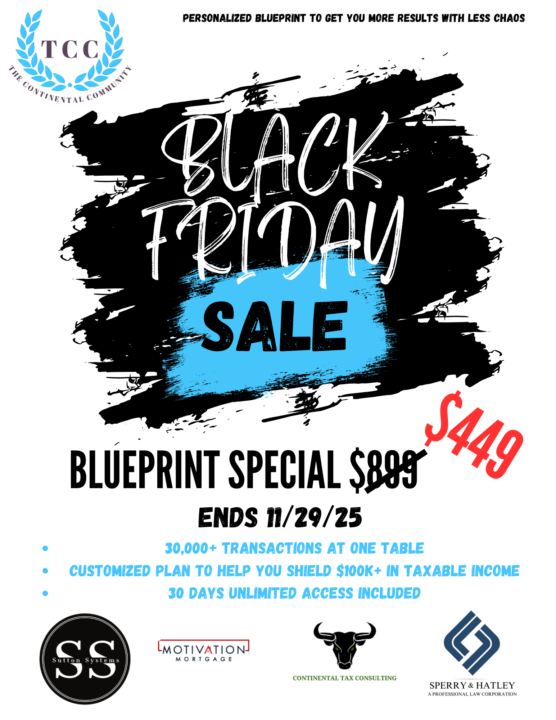 Black Friday Special on Blueprints!