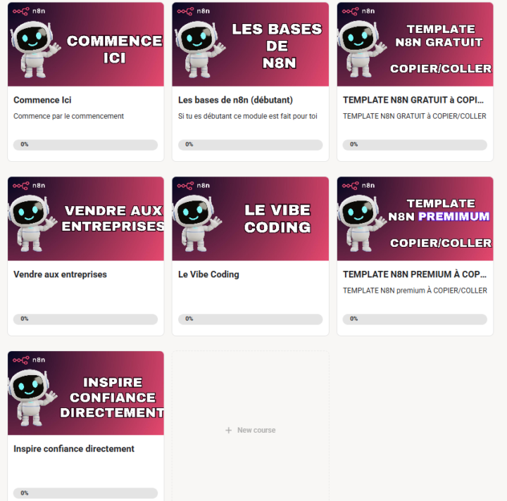 Présentation des Modules du skool IAflex