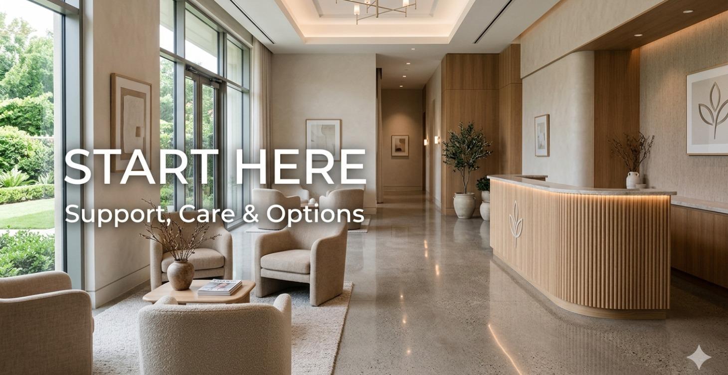 Start Here: Support, Care & Options