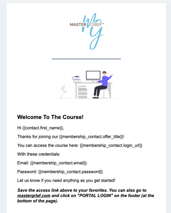 ** NEW PLATFORM ACCESS EMAILS**