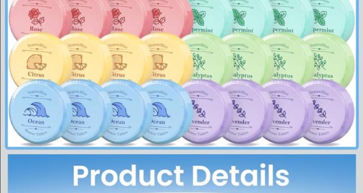 Shower bombs