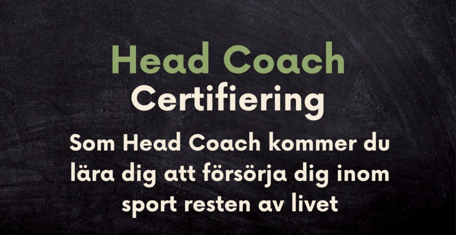 Head Coach Utbildning
