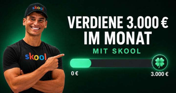 Verdiene Geld mit Skool 🍀