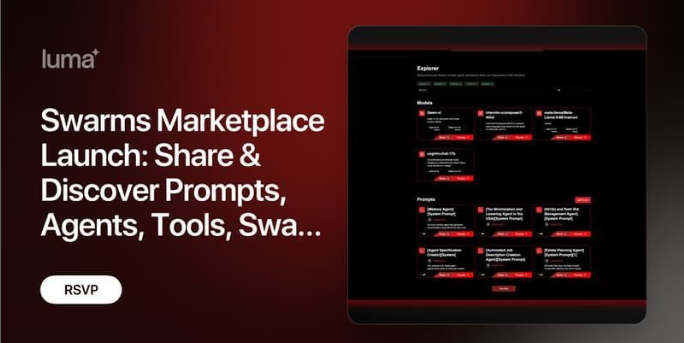 🚀 Join Us for the Swarms Marketplace Launch Event! 🚀