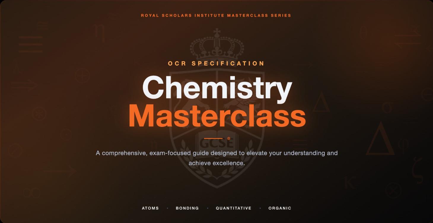 OCR Chemistry Masterclass